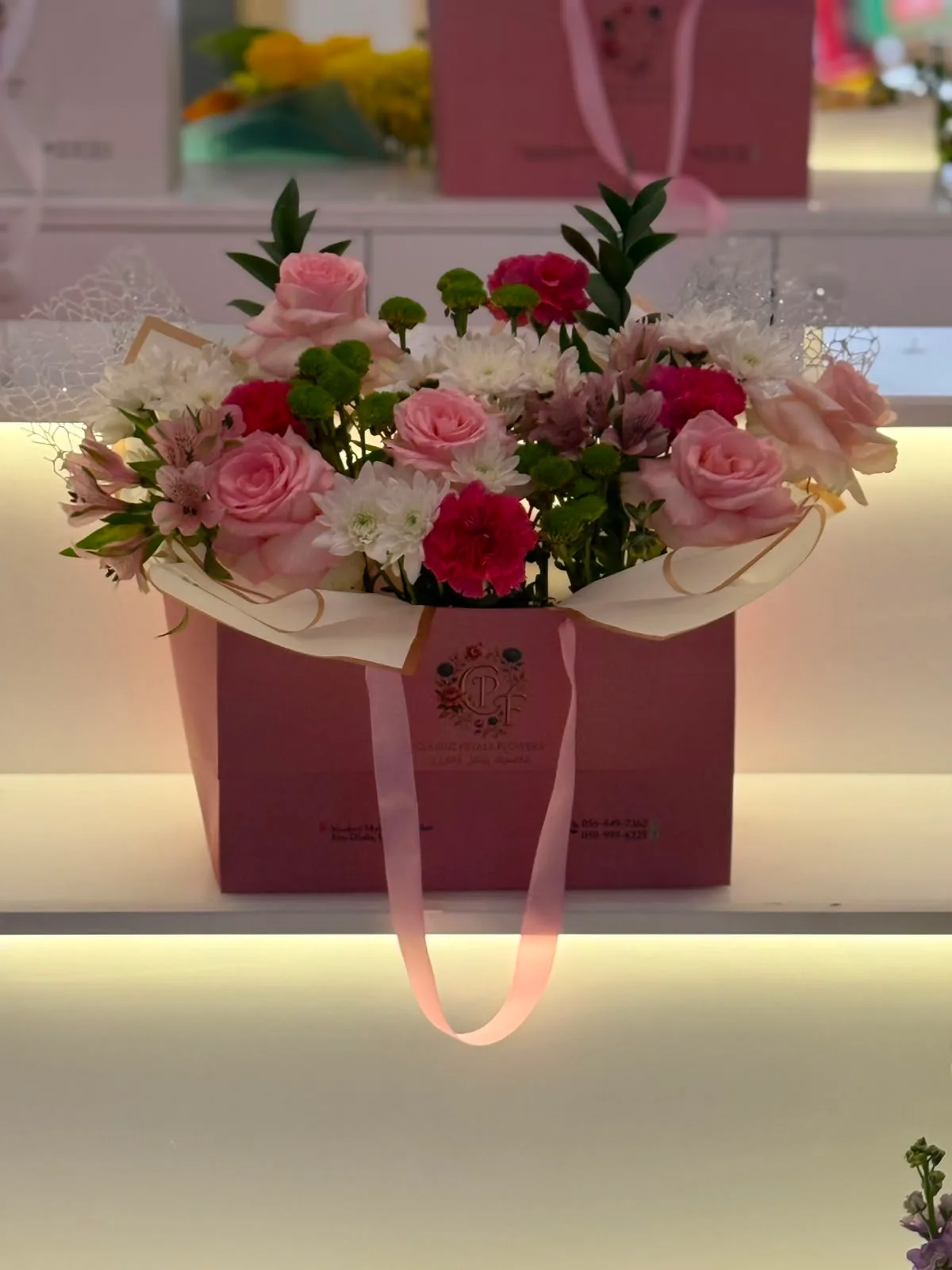 Blush Pink Handbag