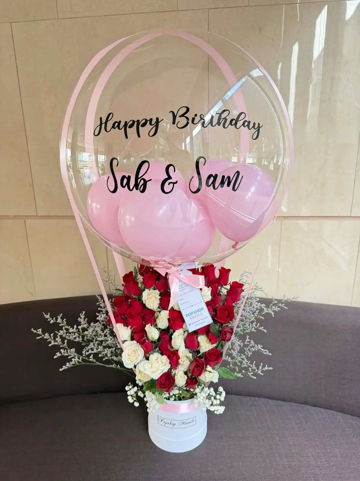 Festive Balloon Bloom